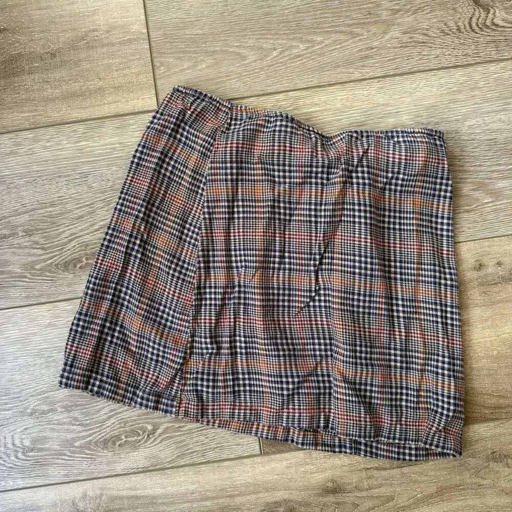 American Eagle Plaid Mini Skirt